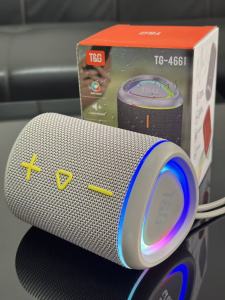 ลำโพงบลูทูธ T&G TG-466 IPX4 กันน้ำ ไฟ RGB เสียงเบสแน่น พกพาง่าย รองรับ TWS/FM/USB/TF บลูทูธ 5.3