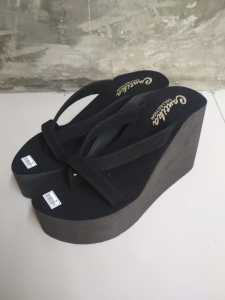 Cantika Wedges 11cm/wedges silang/sandal wedges wanita terbaru