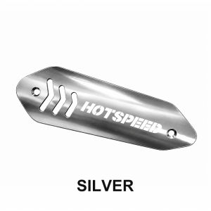 HOTSPEED JVT CNC Alloy Heat Guard Exhaust Cover Muffler Cover Protector For JVT Pipe Easy installa