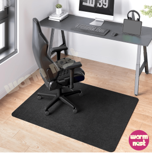 [SG Stock]Office Chair Mat Non-Slip Floor Protection Study Room Carpet Roller Leg Wheel Sound Cushion Cover Protector