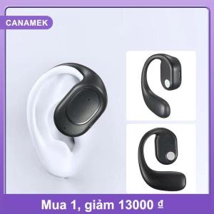 【CANAMEK】 Tai Nghe Không Dây Với Màn Hình Hiển Thị Kỹ Thuật Số Với Microphone Bone Conduction Handsfree Tiếng Ồn Hủy Bỏ Tai Nghe Cho Lái Xe Audifonos 