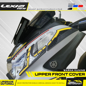 Upper Front Cover Lexi LX 155 Rubber Karet Murah Keren Desain Elegan Aksesoris Sepeda Motor Yamaha