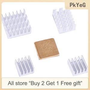 [COD] PkYeG Tool 5Pcs For Raspberry Pi 2 3 4 3B+ 4B Aluminum Heatsink Radiator Cooler Kit
