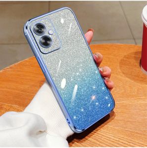 Casing OPPO A79 5G Luxury Gliter TPU Premium Silicon Plating Clear