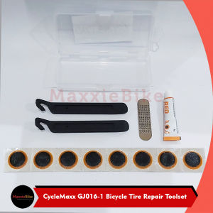 CYCLEMAXX GJ016-1 Tool Set Tambal Ban Sepeda Bicycle Inner Tire Repair Kit Portable
