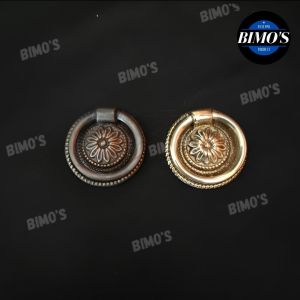 Tarikan Laci Merry Bulat 3.5cm Handle Laci Lemari Kuningan