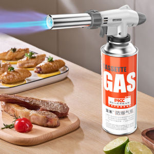 Khò Gas 1300 Độ Bằng Đồng Nguyên Khối Độ Bền Cao Có Vòng Xoay Điều Chỉnh Nhiệt Độ - Khò Lửa Mini 733
