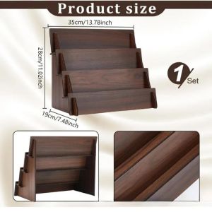 xpkQ Wooden Detachable Organizer Storage Rack Cosmetics Jewelry Storage Shelf Modern Simple Creative Display Stand Home Decoration 7M5T2