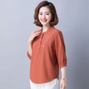 LKfashion เสื้อคอจีนสุดสวย🥰 ใส่แล้วดูรวยมีราศีจับมากๆ🎆 แม่ๆไม่ควรพลาด มีหลากสีให้เลือก ใส่แล้วดูดีสุดๆ