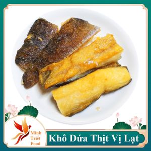 KHÔ DỨA CỘNG VỊ LẠT- khô cá dứa chiên giòn không bị cứng và nát( 500g 200gr)- MINH TRIẾT FOOD