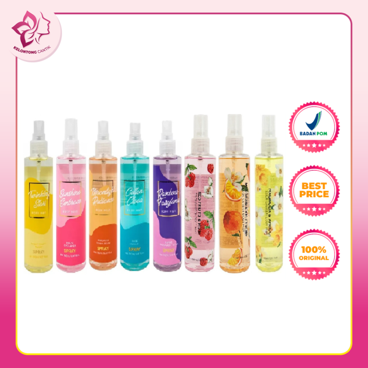MINISO Body Mist 150ml fragrance spray Eau de body spray Serries Perfum Spray Pengharum Badan Tahan Lama - Kelontong Cantik