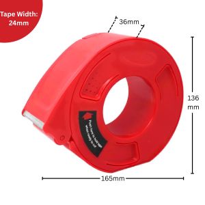 Renomax Tape Dispenser Heavy Duty Dispenser Pemotong Salotape Pemegang Fragile Protect Packaging 2 Size for Masking Tape