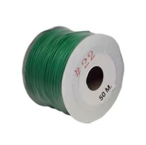 ลวดเขียวมัดกล้วยไม้ เบอร์#22 ลวดมัดกิ่งต้นไม้ ลวดเขียวหุ้มพลาสติกมันสิ่งของ