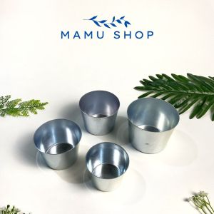 Ly làm nước đá tủ lạnh bằng nhôm đủ kích thước từ số 7 đến số 10 Mamu shop M158