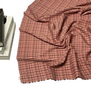 Kain Kotak Kotak Tartan Bahan Semiwoll / Bahan Blazer Semiwool