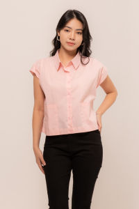 RIMINI - Kemeja Atasan Wanita Katun Premium Size XS-XL - Linny Top 7233-1