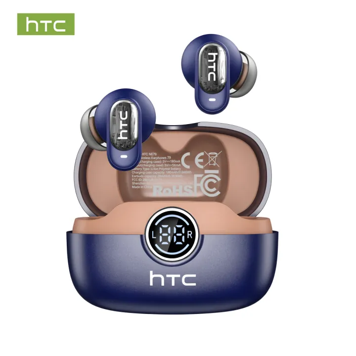 HTC ne79 ai dịch Tai nghe Bluetooth 6.0 Tai nghe không dây thời gian thực ai dịch 72h pin cuộc sống enc Microphone IPX5 nhẹ chống nước. | BigBuy360 - bigbuy360.vn