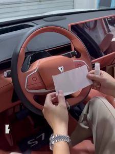 DEEPAL S07 steering wheel button film interior TPU transparent film sticker practical modification good item