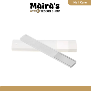 Alat Kikir Kuku FREE BOX Pengkilap Kuku Manicure Pedicure Nail Buffer Bening