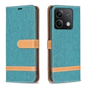 New Phone Case For Xiaomi Redmi Note 13 12 11 Pro Plus / Redmi Note 13 12 5G / Redmi Note 12S 11S Magnetic Denim Leather Wallet Card Slot Flip Cover Casing