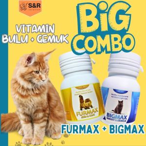 Maxicare Paket Vitamin Bulu Vitamin Penggemuk Kucing Vitamin Nafsu Makan Vitamin Bulu Lembut PAKET HEMAT VITAMIN KUCING