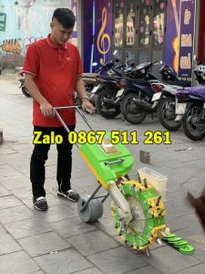 Máy tỉa hạt gieo hạt bắp kết hợp bón phân 14 mỏ