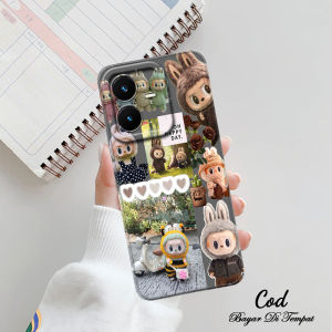 Softcase VIVO Y22 Cassing Case Hp Series Pro Camera Gambar LABUBU 4 TERBARU New Cassing Hp Softcase Fashion Lembut - Imut - Lucu Pelindung Camera Silikon Lembut Terbaru Untuk Wanita - Pria - Dewasa - Remaja COD BAYAR DI TEMPAT