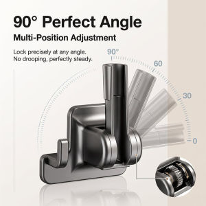 Shower Head Holder Bracket No Drill Wall Mount 90° Adjustable HDB Bathroom