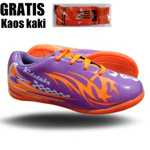 Sepatu Futsal Anak Laki Laki Perempuan Usia 6 - 10 Tahun PAUD TK SD SMP 1 2 3 4 5 6 7 8 9 0 Tahun-KIDZTUBS201982223