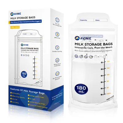 Dr.Isla Breastmilk Storage Bag 30Pcs Double Seal Anti Leak Fresh Keeping Cooler BPA-free VMS18