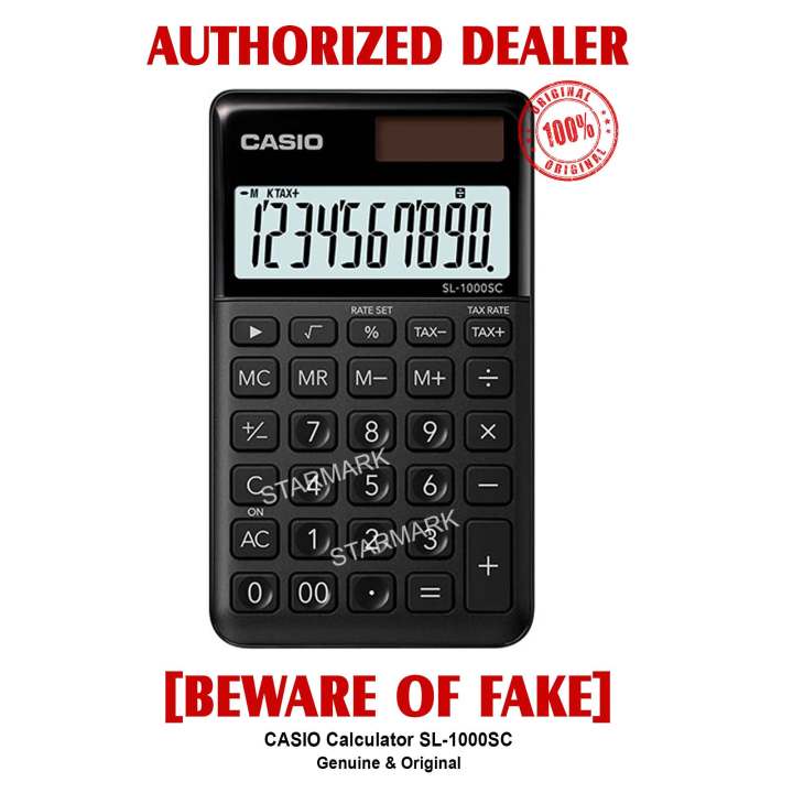 Casio calculator lazada sale