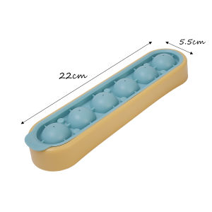 6ชิ้นใหม่ถาดน้ำแข็งก้อนอาหารเกรดซิลิโคนช่องใส่น้ำแข็งแม่พิมพ์แคนดี้บาร์ใช้ในครัวเรือนพร้อมฝาปิดแม่พิมพ์น้ำแข็งก้อนแกดเจ็ตสำหรับครัวฤดูร้อน