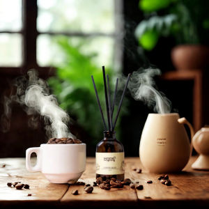 Reed Diffuser Pengharum Ruangan Varian Baru Wood Scent Essential Oil Aromaterapi Tahan Lama