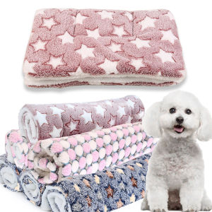 Dog bed Cat bed Blanket Washable Thicken pet cat dog soft Bed warm flannel pet mat kennel mat mattress dog bed for large dog