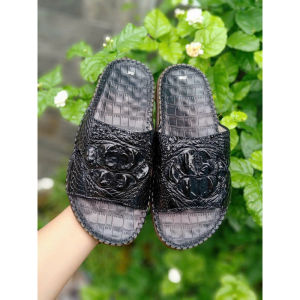 Dép ngang gù cá sấu ĐẸP ĐẲNG CẤP!