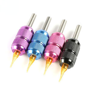 25MM 4-color aluminum large handle tattoo handle tattoo accessories