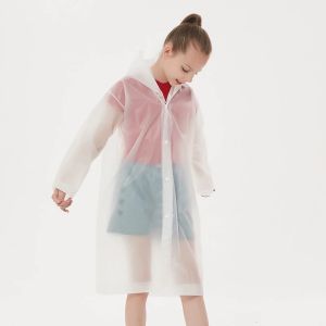 JOYFULBABY Jas Hujan Anak Perempuan Laki laki Usia 6 12 tahun