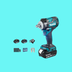 Makita 1980vf/1280vf Electric Impact Wrench Cordless Brushless Ratchet Driver with 2 Batteries