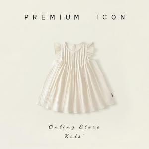 Hania kids ชุดเดรสเจ้าหญิง สำหรับเด็กผู้หญิงเนื้อผ้านุ่มไม่ระคายเคืองผิว - K4125249