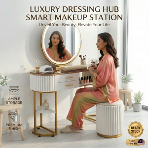 Premium Nordic Manicure Table Tempered Glass Luxury Nail Salon Table Drawer Nail Desk Ready Stock Fast Ship