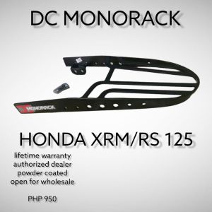 DC MONORACK BRACKET FOR HONDA XRM AND RS 125
