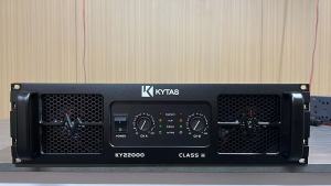 KYTAS H-class 3U New 5000W Power Amplifier 2500W x 2 Channels 8 ohms High-Quality Professional Stage Performance for DJ Live Outdoor