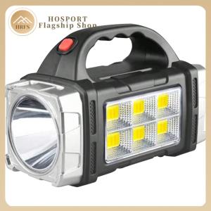 【HRFS】 Bright Camping Lantern 15W USB Rechargeable Waterproof Light for Hiking Trekking and Night Camping