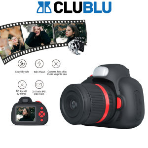 -CLUBLU- Máy Ảnh Kỹ Thuật Số D6S Camera DSLR Xoay Ống Kính Để Lấy Nét Có Đèn Flash MegaPixel