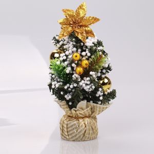 Mini Christmas Tree Shopping Mall Showcase Desktop Display Small Gift Christmas Tree