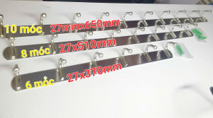 Móc Treo Quần Áo 100% Inox - Móc Áo Đầu Chấm Bi 100% Inox - Móc la inox-phattrang2