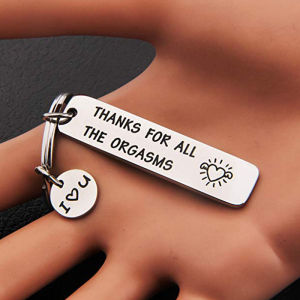 Keychain Unique Perfect Eternity Gifts to Partner Wife Husband Thanksgiving Holiday Party New Year Valentines Day Birthday Aniversary and Any Important Moment Best Wishes