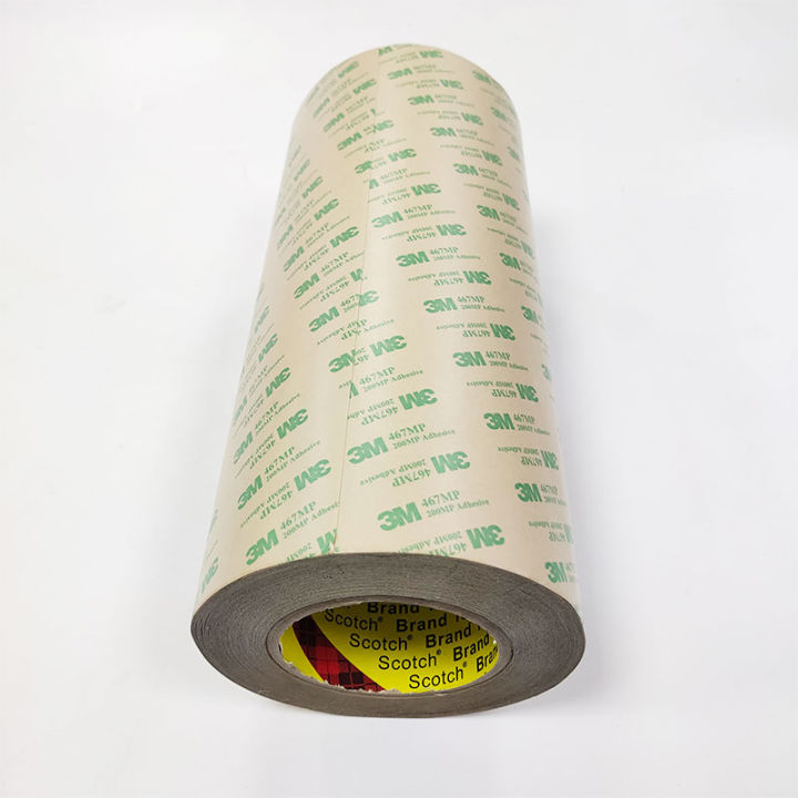 3M 467MP 200MP Adhesive Transfer Tape Clear 0.05mm Double-Sided ...