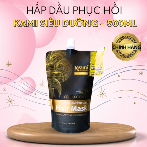 Hấp Dầu KAMI Siêu Dưỡng Phục Hồi Tóc 500ml  Giúp tóc mềm mượt  Hàng Chính Hãng Công Ty.