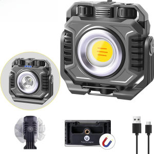 Work lights+26650 5000mAh Battery COB 1500ML TG3 600ML Type-C charger USB output